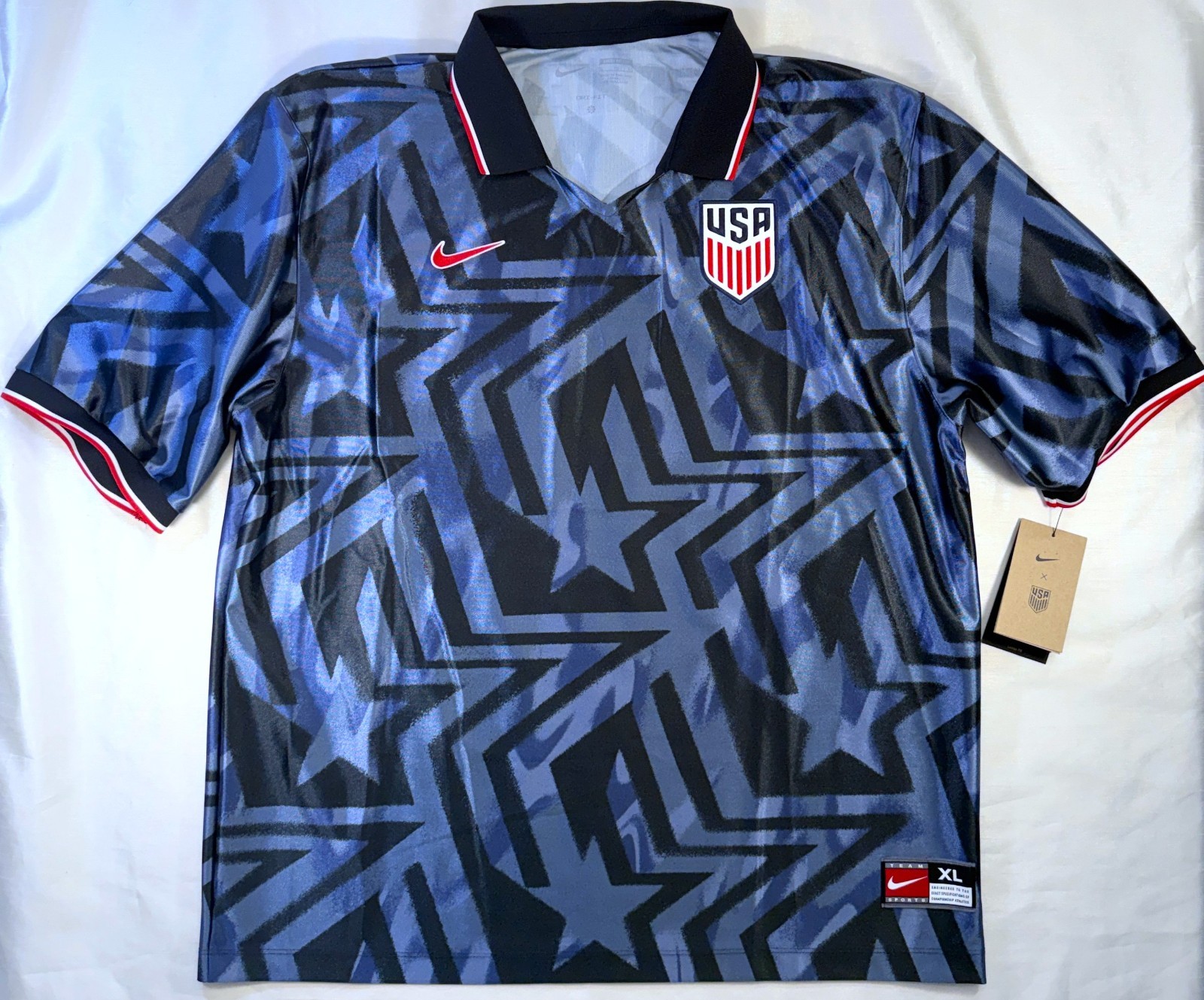 2026 FIFA World Cup USMNT Energy Men's Nike Dri-FIT Short-Sleeve Soccer Top XL