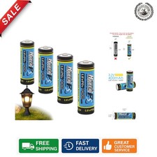 Versatile 4-Pack Rechargeable 3.2V LiFePo4 Batteries - Ideal for Small Devices