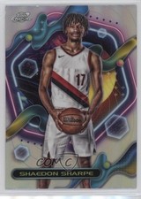 2023-24 Topps Cosmic Chrome Refractor Shaedon Sharpe #103 10wc