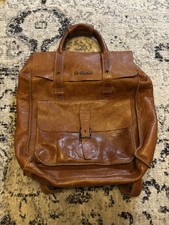 Zaino uomo Dr. Martens pelle marrone chiaro vintage autentico