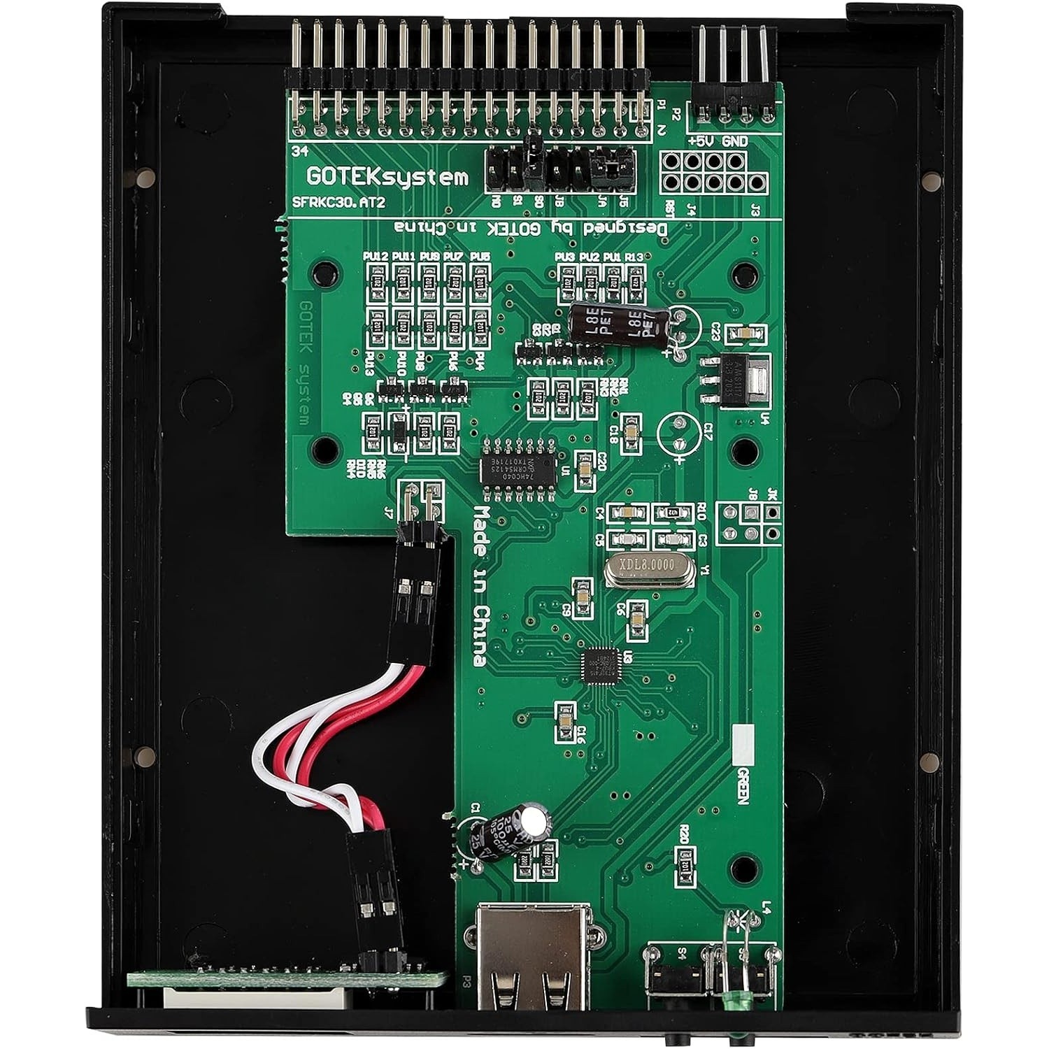 SFR1M44U100 35 Inch 144MB USB SSD Floppy Drive Emulator Black