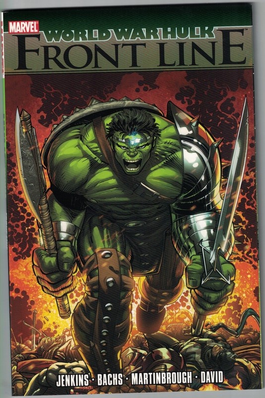 HULK: WORLD WAR HULK FRONT LINE TP TPB $16.99srp Paul Jenkins Peter David NEW NM