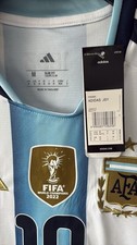 adidas Argentina National Team Lionel Messi #10 Jersey Size M Version Fan