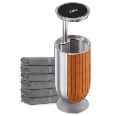 27L Large Towel Warmer Bucket Dryer   Rapid Heating with Automatic Lift Cover...