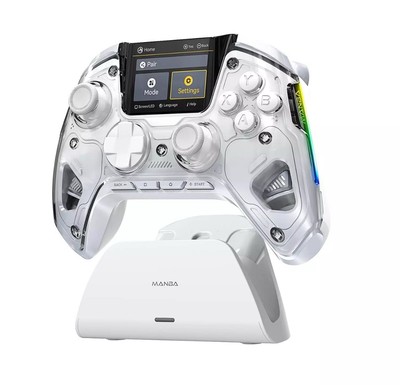 (No Drift) one Interactive Screen Wireless Gaming Controller for Pc/Switch/Ios/A