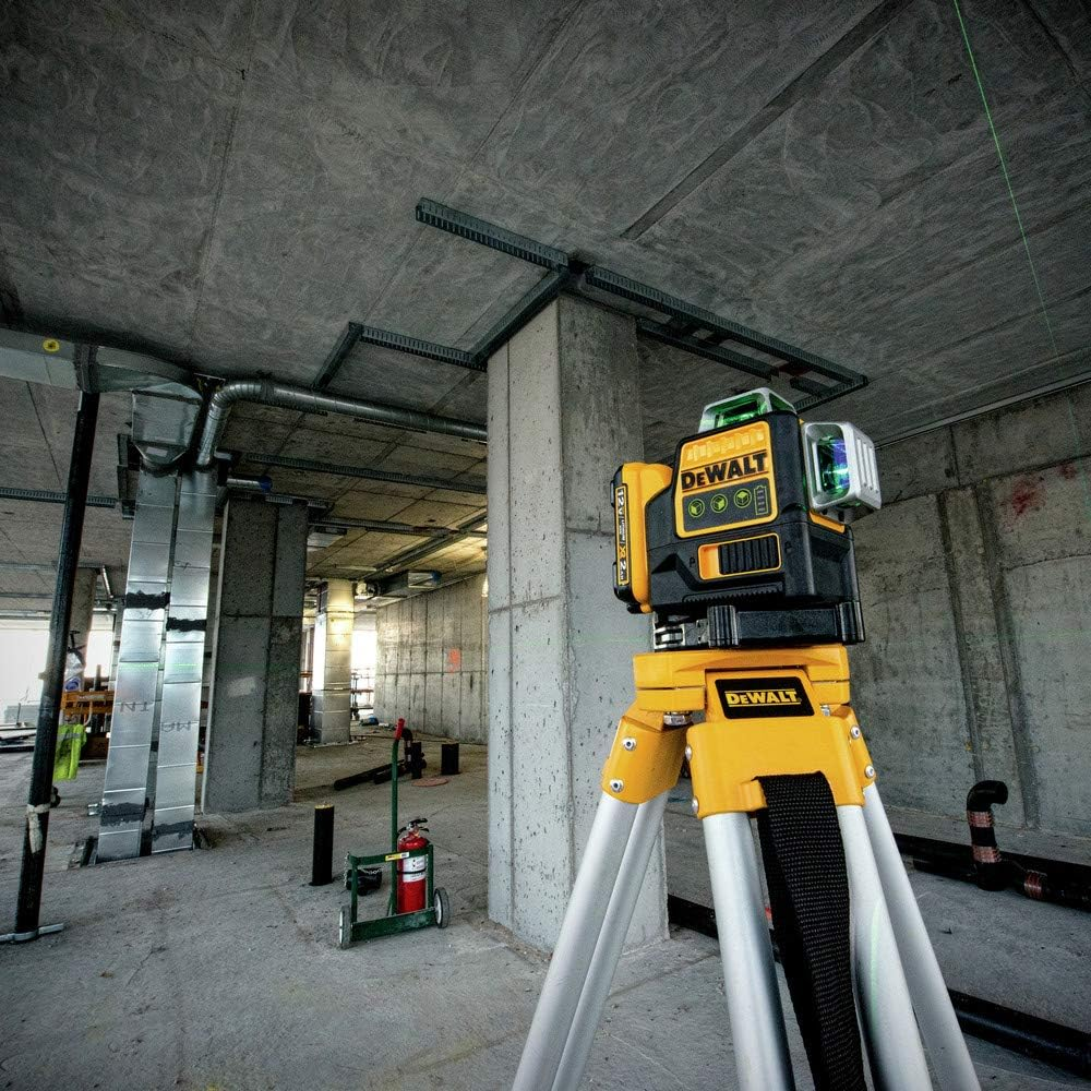 Laser Level 360 Self Leveling, 3 Way Green Laser Leveler Tool 12V MAX with 2.0Ah