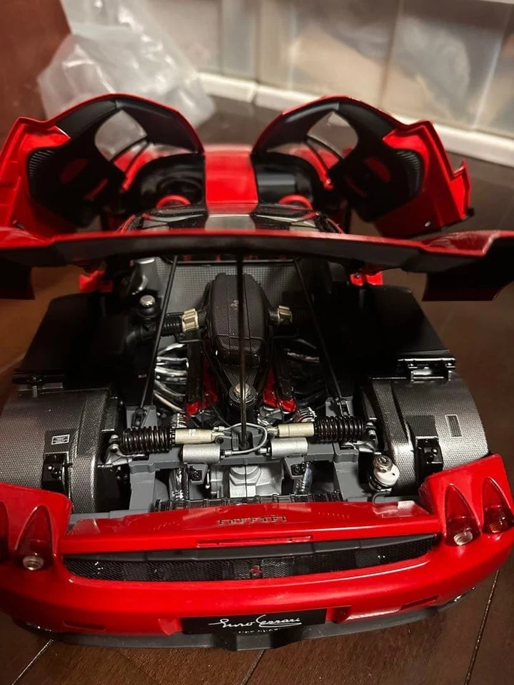 DeAGOSTINI Enzo Ferrari Completed 1/10 Assembled Model AS-IS Condition From JP - Image 2 of 4
