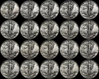 Walking Liberty Half Dollar Roll AU BU 90% Silver Coins US Coin Lot Set 20