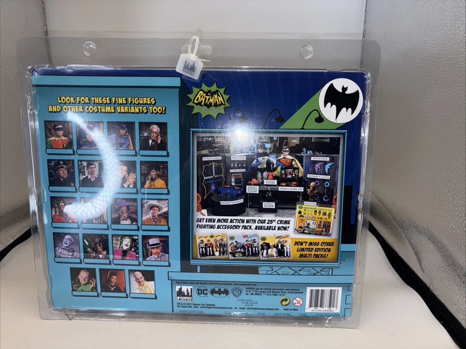 Serie de televisión Batman 1966 Defensores de Gotham City paquete de 4 figuras de 8" limitada 25 piezas Foto 2 de 4