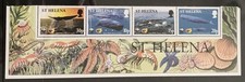 ST. HELENA - 2002 ENDANGERED SPECIES. SPERM WHALES NHM SET SG 872-5 cv £3.85