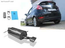 Fox Sportauspuff Ford Fiesta MK7 Red+Black-Edit.+Sport 1.2l+Diesel 145x65mm