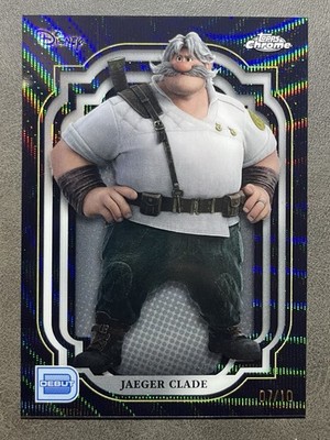 2024 Topps Chrome Disney #45 Jaeger Clade /10 Black wave