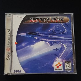 AirForce Delta (Sega Dreamcast, 1999) CIB Complete w/ Manual Tested Working