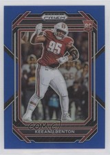 2023 Panini Prizm Draft Picks Blue Prizm 117/199 Keeanu Benton #194 1g40