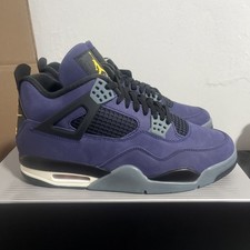 Nike Air Jordan 4 Retro Lakers/Lakeshow Imperial Purple FV5029-500 Men Size 10.5