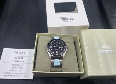 ORIENT Mako Automatic Diver Men's Watch Black Dial Stainless Steel New
