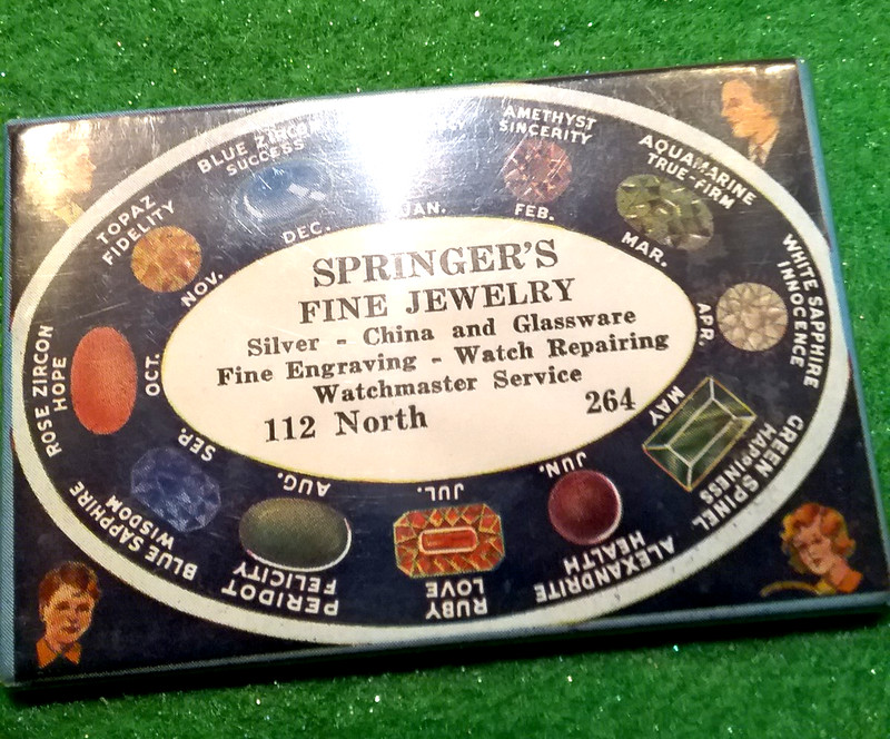 (Pgasteelers1) Adv. Oval Mirror New Hampshire, Portsmouth  Springers Jewelers
