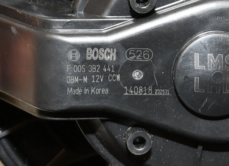 Heizungsgebläse Gebläsemotor Lüftung Heizung  F00S3B2441 ix35 Original Bosch  - Bild 4 von 4