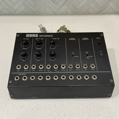 KORG MS-02 Vintage Synthesizer interface MS-Series - Powers On - UNTESTED AS IS