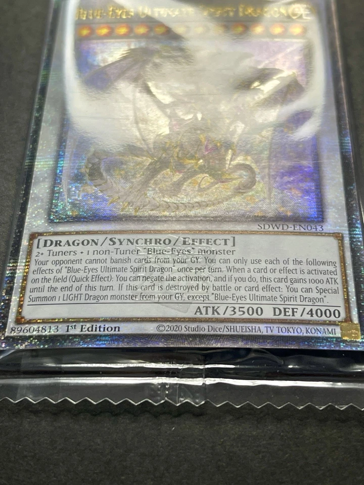 Blue-Eyes Ultimate Spirit Dragon | Quarter Century Secret Rare | SEALED |YuGiOh! - Image 3 of 4