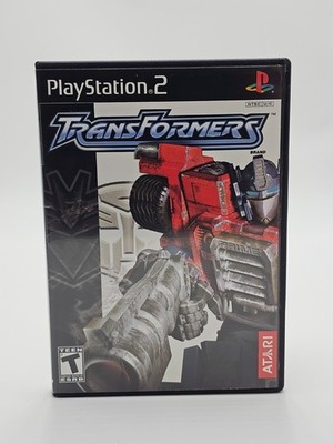 Sony Playstation 2 PS2 Transformers Disc + Case Cleaned & Tested