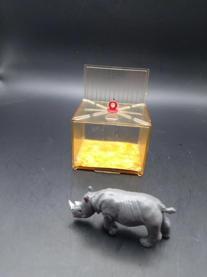 CORGI CHIPPERFIELDS CIRCUS MENAGERIEKÄFIG MIT NASHORN - Bild 4 von 4