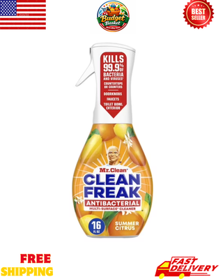 #ad #ad Mr. Clean Clean Freak All Purpose Cleaner Spray Anti Bacterial Citrus 16 fl oz $10.50