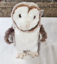 DOUGLAS The Cuddle Plush Toy Spotted Snowy Owl 11  Stuffed Animal Soft Lifelike