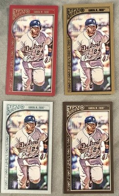 2015 Topps Gypsy Queen  MINI  Miguel Cabrera SSP/SP DETROIT TIGERS 4 Total