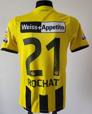 Young Boys 2014 - 2015 Home football Jako shirt #21 Rochat size M/L