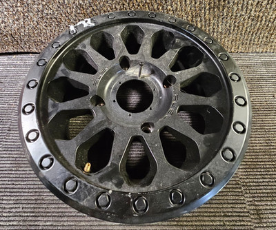 (QTY 1) Fuel D579 Vector D5791570A544 Matte Black UTV Wheel Rim 15x7 4x156 13mm
