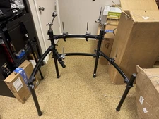 Roland MDS-9 V-Drum Rack Fully Loaded, 2 Cymbal Arms, 4 Pad Mounts - 072625