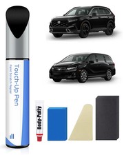 Crystal Black Pearl NH-731P Touch Up Paint Repair Kit Compatible with Honda ...