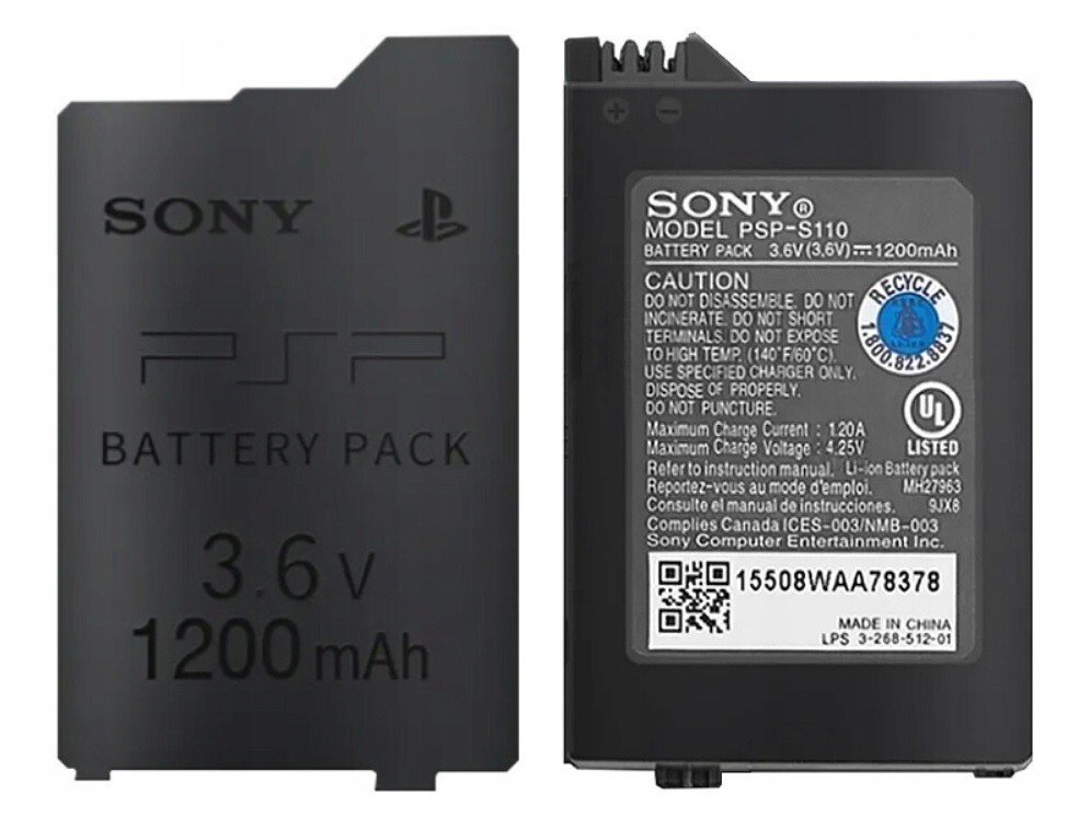 New OEM Original For Sony PSP Replacement Battery PSP 2000 3000