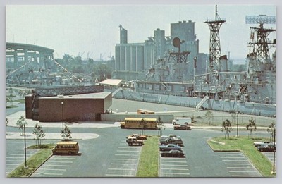 Buffalo Naval & Servicemen's Park USS Little Rock & USS Sullivans Postcard