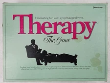 Vintage 1986 Therapy the Game by Pressman #3700 - 100% Complete/Re-sealed cards