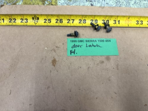 1999-2002 GM 1500 Door Latch Mounting Bolts Set Of 3 - Picture 9 of 10
