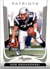 Rob Gronkowski 2011 Panini Prestige #119 New England Patriots Football Card