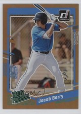 2023 Panini Donruss Rated Prospect Holo Gold 1/1 Jacob Berry #52 1f60