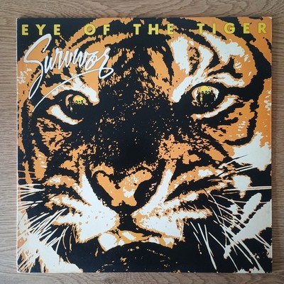 Survivor    Eye Of The Tiger LP JAP-1982 1st PRESS VG+++/VG+