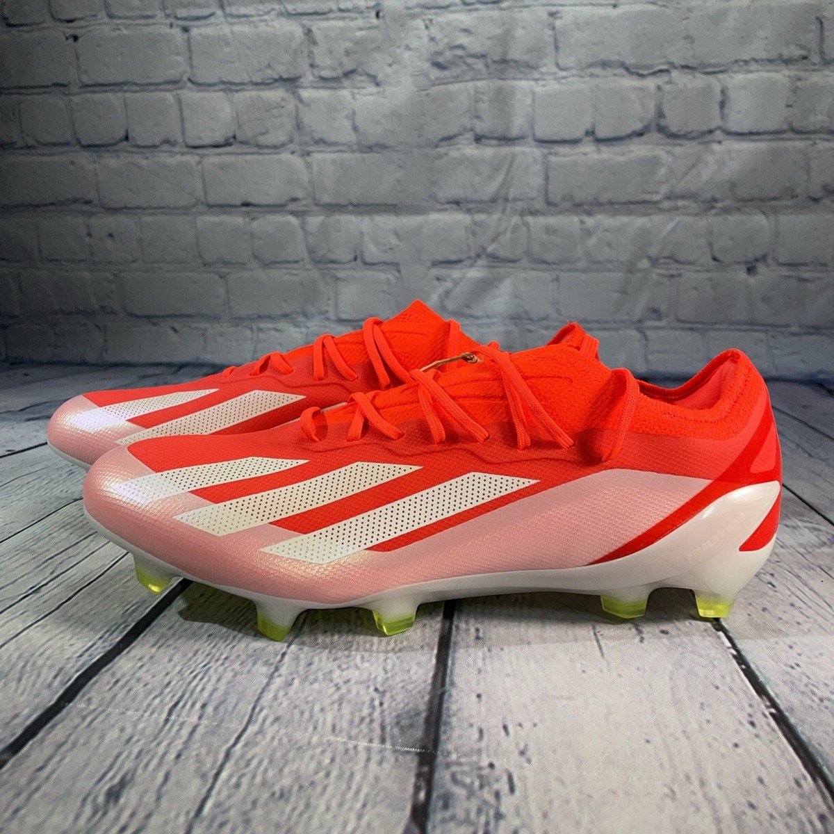 Adidas X Crazyfast Elite FG Soccer Cleats Red White Volt IG0593