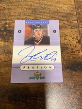 1999-00 UPPER DECK UD MVP PROSIGN NHL HOCKEY CARD BM BILL MUCKALT NM AUTO CARD