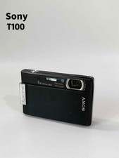 Sony Cyber-shot DSC-T100 8.1MP 5x Zoom Black Digital Camera