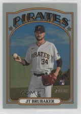 2021 Topps Heritage High Number Chrome Refractor 7/572 JT Brubaker #646 2g8