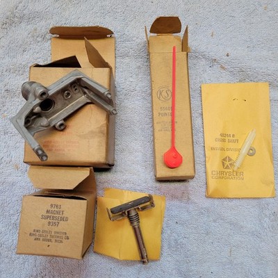 1957 Ford Speedometer Pointer,Frame, Magnet,Cross Shaft - NOS Rebuild Parts