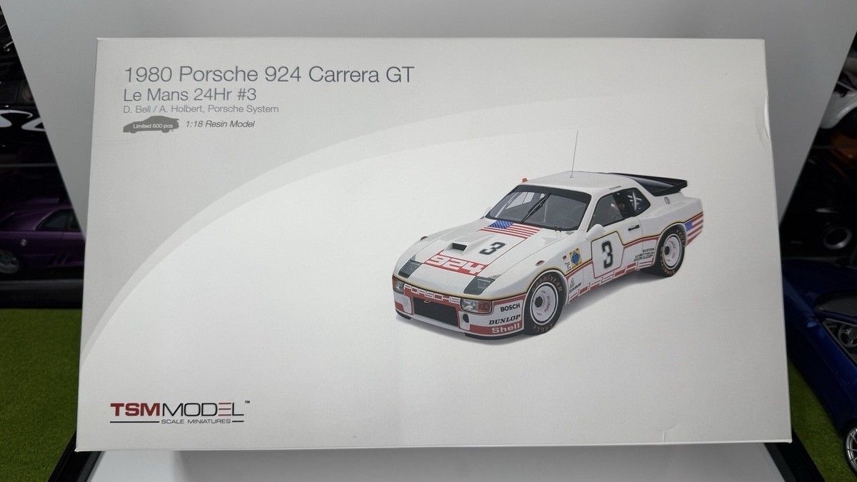 Porsche 924 Carrera GT Le Mans 1980 - Spark 1/43, Modèle En Résine (occasion)