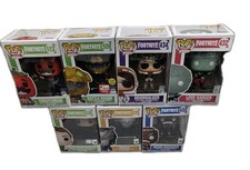 Funko Pop Fortnite Lot Battle Hound Moonwalker Omega Tomatohead Lot Of 7