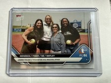 2025 Topps Now AUSL Softball Mendoza Finch Ng Watley #1