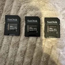 SanDisk ImageMate Pro 256GB Set Of 3 With Box