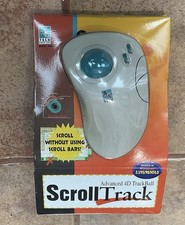 Vintage 90s A4 Tech WWT-13 Scroll Track 4D Tr...